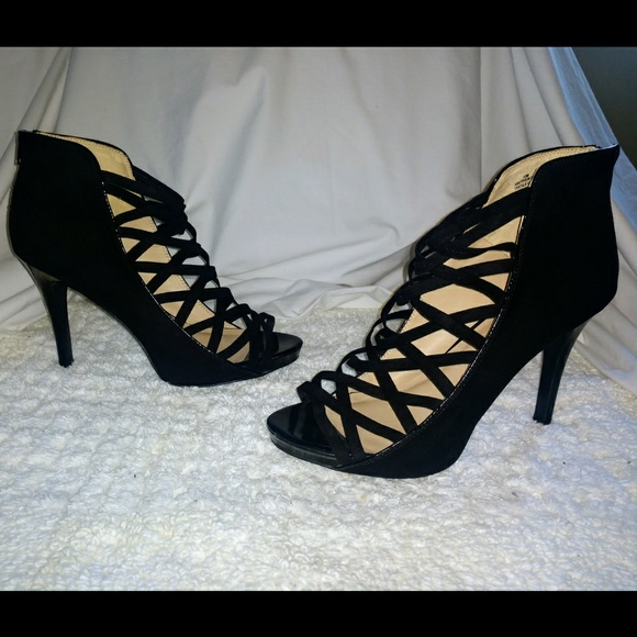 Nine West Shoes - Nine West Criss Cross Heels 10M (SHS4)